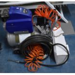 A Michelin HP2.0 Air Compressor with Hoses, Gauges and Accessories etc
