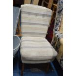 A Mid 20th Century Upholstered Ladies Nursing Chair