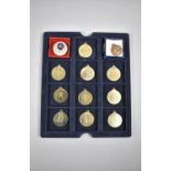 A Collection of Various Athletic and Sporting Medallions