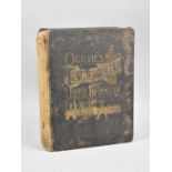 A Late 19th Century Bound Volume, Ogilvie's Encyclopedia and Atlas, Condition Issues