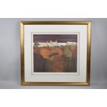 A Framed Limited Edition Print, Coastal Night II, After Mcdonald, 119/850, 39x35cm