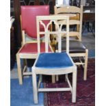 A Collection of Five Various Modern Side Chairs