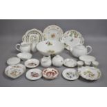 A Collection of Various Ceramics to Comprise Wedgwood and Coalport Countrywares, Large Coalport