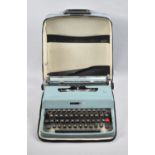 A Vintage Olivetti Lettera 32 Manual Portable Typewriter