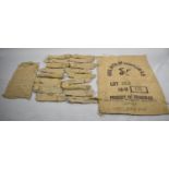 A Collection of Various Hessian Sacks