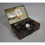 A Vintage Fyrite C02 and O2 Firefighter Gas Tester Kit