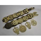A Collection of Horse Brasses etc