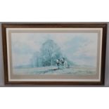 A Large Framed David Shepherd Limited Edition Print, "Spring Ploughing", 327/850, Signed in Pencil