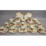 A Mid 20th Century Tea Set to Comprise Cups, Saucers, Side Plates, Hot Water Jugs etc