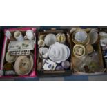 Three Boxes of Various Ceramics and Kitchenwares
