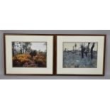 Two Framed Photographs, Perth, Western Australia, 36x27cm
