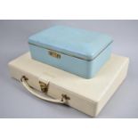 A 1950's Jewellery Box and Fitted Letter Box