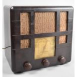 A Vintage Ever Ready Bakelite Radio, 32cm wide