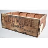 A Vintage French Brandy Case, Croizet Cognac, 50x40cm