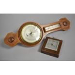 Two Mid 20th Century Aneroid Wall Barometers