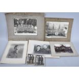 A Folio of Vintage Photographs, Mainly Military Regiments Etc