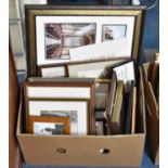 A Box of Various Pictures and Prints, Mainly Relating to Shrewsbury and Shropshire