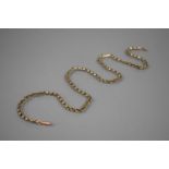 An Early 20th Century 9ct Gold Belcher/Paperclip Style Link Chain, 8.3gms, 50cms Long