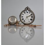 A Silver Cased English Lever Pocket Watch by A Yewdale, Leeds, AF, together with a Travona Gold
