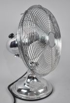 A Vintage Style Table Fan, Requires Nut to Central Bolt
