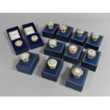 A Collection of Various Halcyon Days Enamel Boxes 12 in Total