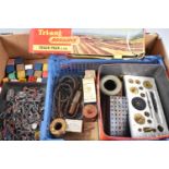 A Collection of Various Vintage Toys to Include Lead Army Figures, OO Gauge Railway Track,