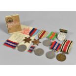 A Collection of WWII Medals, Mainly Defence Medal but Also African Star, 1939-45 Star and Faithful