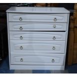 A Modern Five Drawer Bedroom Chest, 95cm wide