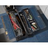 A Metal Toolbox with Contents