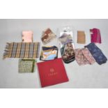 A Collection of Ladies Silk and Other Scarves, One by Liberty