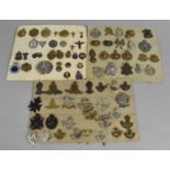 A Collection of Vintage and Modern Regimental Badges, Enamelled Badges etc