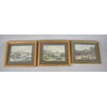 Three Framed Hunting Prints