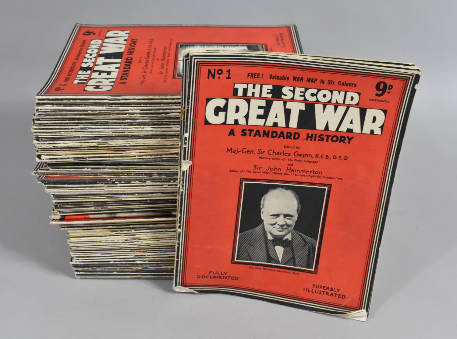 A Set of WWII Magazines, A Standard History of the Second Great War