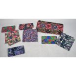 A Collection of Patterned Shawls by Liberty, Approx 126 cms square