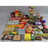 A Collection of Various Vintage Items to comprise Tins, Boxes, Cleaning Items, Robertsons Products