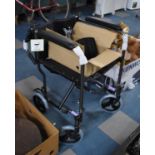 A Folding Wheelchair