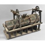 A Vintage Scratch Built Gold Prospecting or Grading Machine, 75cm Long