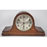 A Mid 20th century Oak Westminster Chime Mantel Clock