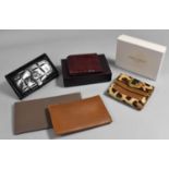 A Collection of Various Wallets to comprise Two Mulberry Examples, One with Box, Boxed Jimmy Choo