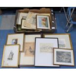 A Collection of Various Framed Prints and Engraving