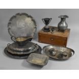 A Collection of Various Metalwares to comprise Trueen, Pattern Trophies Etc together with a Late