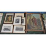 A Collection of Various Framed Engravings and Prints