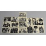 A Collection of Sixteen Beatles Chewing Gum Cards with Photographs and Printed Signatures