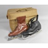 Two Pairs of Vintage Ice Skates