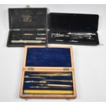 A Collection of Three Vintage Part Drawing Sets