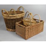 A Collection of Various Wicker Baskets