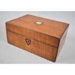 A Late Victorian/Edwardian Ladies Work Box with Inner Removable Tray