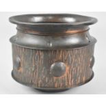 An Oxidised Copper Planter, 30cms Diameter