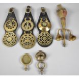 A Small Collection of Horse Brasses, Plume, Bell etc