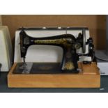 A Manual Singer Sewing Machine